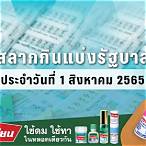 ผลสลากงวด1/8/65